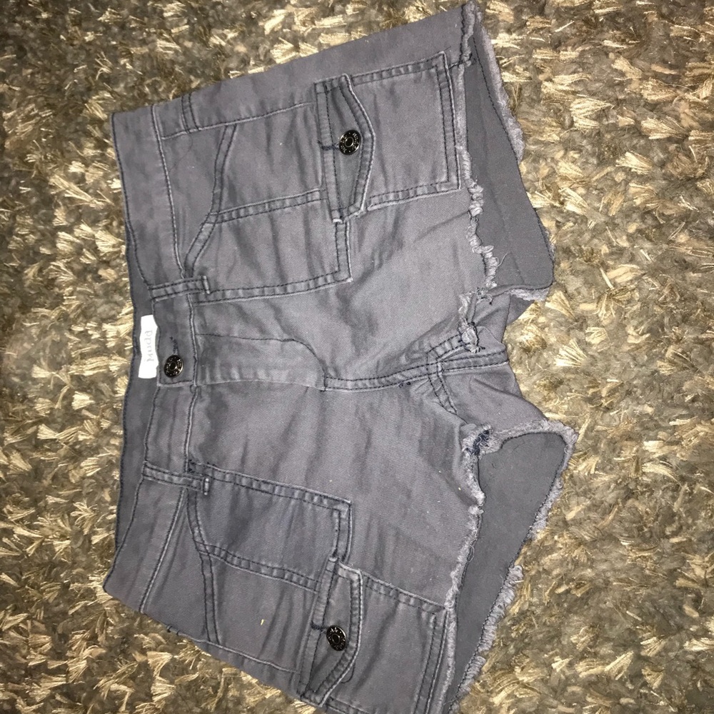 Dark grey mudd shorts